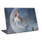 Fairy with Black Cat Sitting on Moon by Nene Thomas Laptop Skins